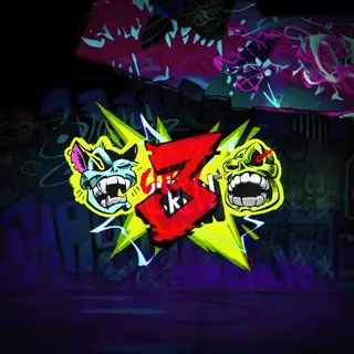 Miniatura de la tragaperras Chaos Crew 3 de Hacksaw Gaming