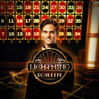 Miniatura del juego de casino en vivo Lightning Roulette de Evolution