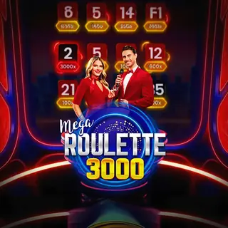 Miniatura del juego de casino en vivo Mega Roulette 3000 de Pragmatic Play Live